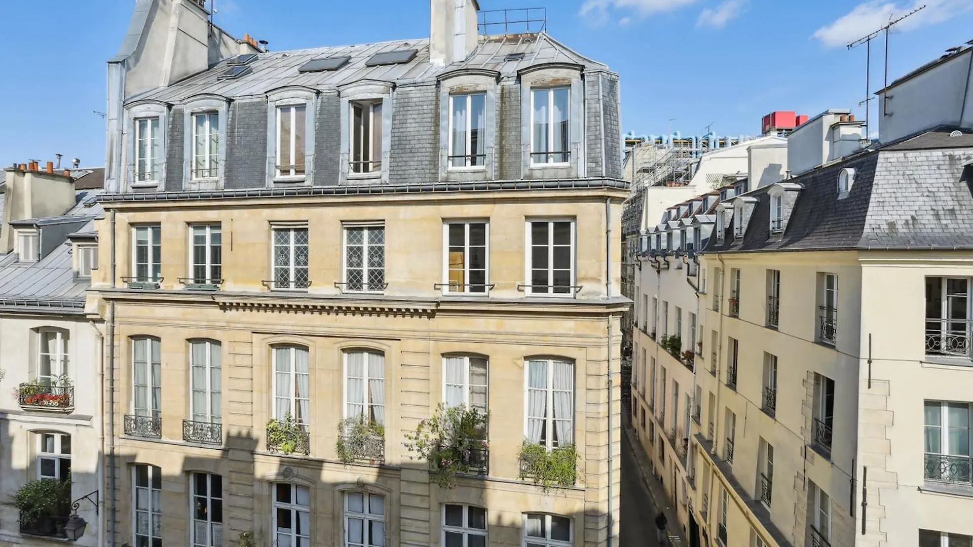 Apartmán Le Marais & Les Halles - 2br - Cityapartmentstay Paříž